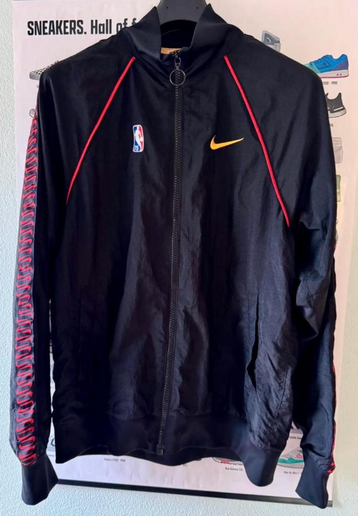 Heren trui Nike Miami Heat, Maat 52/54 (L), Zwart, Overige typen, Ophalen of Verzenden