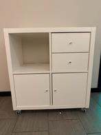 Open kast met inzet - Kallax Ikea, Huis en Inrichting, Kasten | Wandmeubels, Ophalen, Zo goed als nieuw, Minder dan 150 cm, Minder dan 100 cm