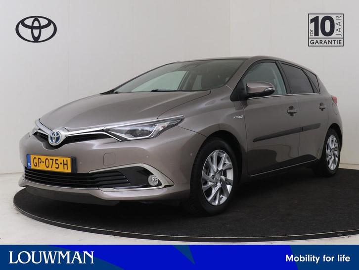 Toyota Auris 1.8 Hybrid Lease Pro | Panoramisch dak | half l, Auto's, Toyota, Bedrijf, Te koop, Auris, ABS, Achteruitrijcamera