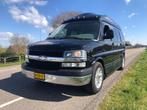 Chevrolet Express  Chevy Van camper 2003 lpg, Auto's, Automaat, 8 cilinders, 2500 kg, Zwart