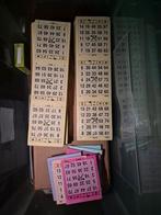 1/75 bingo vellen, Hobby en Vrije tijd, Gezelschapsspellen | Overige, Ophalen of Verzenden, Nieuw