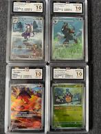 BCTC 10 Gegrade Pokémon Kaarten - Golurk, Karrablast, Miensh, Ophalen of Verzenden, Zo goed als nieuw
