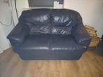 Leren bankstel 2 en 3 zits bank, Huis en Inrichting, Banken | Bankstellen, Ophalen of Verzenden, Zo goed als nieuw, 75 tot 100 cm