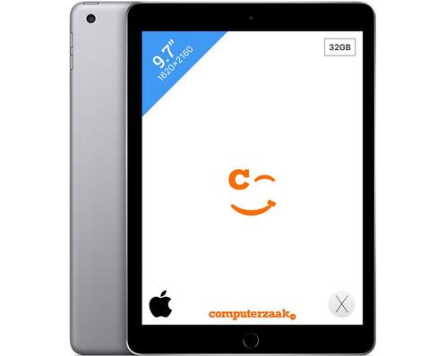 Apple iPad 2018 32GB WiFi/2 Jaar Garantie, Computers en Software, Apple iPads, Gebruikt, Apple iPad, Wi-Fi, 10 inch, 32 GB, Zwart