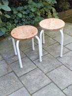 Vintage krukjes, Huis en Inrichting, Barkrukken, Ophalen, Gebruikt, Metaal