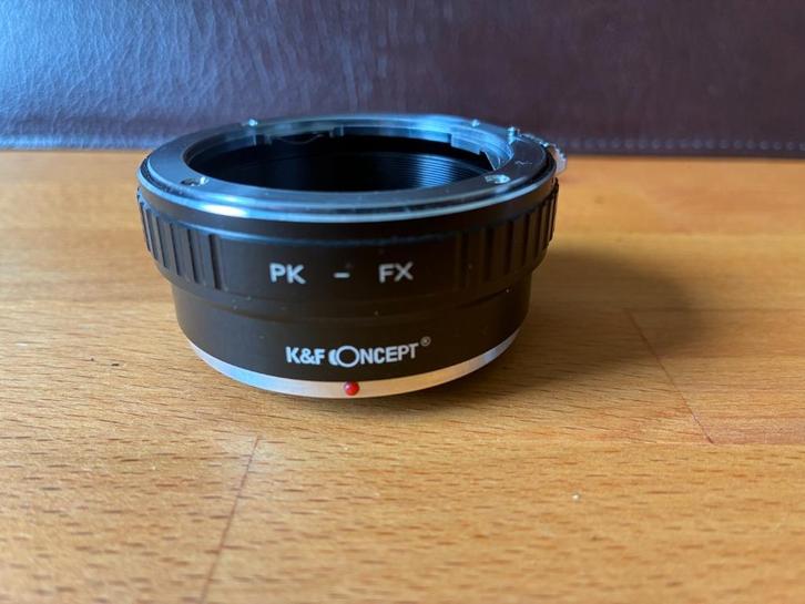 Adapter Pentax - Fujifilm mount (PK-FX), Verzamelen, Fotografica en Filmapparatuur, Overige typen, 1980 tot heden, Ophalen of Verzenden