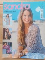 Sandra, modieuze breipatronen voor lente / zomer, Ophalen of Verzenden, Zo goed als nieuw, Breien, Patroon of Boek