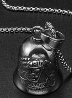 Gremlin Guardian Bell RVS live to ride plus ketting, Overige materialen, Overige voorstellingen, Verzenden, Nieuw