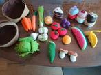 Stoffen Groenten, Fruit & Gebak met Mandjes, Ophalen of Verzenden, Zo goed als nieuw, Overige materialen, Speelkeuken-accessoire