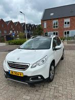 Peugeot 2008 1.2 VTI 81KW Eat6 2016 Wit, Auto's, Zwart, 1199 cc, Leder en Stof, Wit