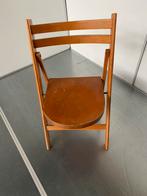 Midcentury Klapstoel, Huis en Inrichting, Stoelen, Ophalen, Gebruikt, Bruin, Vijf, Zes of meer stoelen