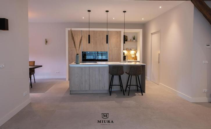 Keramische tegels restpartij 100x100 betonlook keramisch, Doe-het-zelf en Verbouw, Tegels, Zo goed als nieuw, Vloertegels, Keramiek