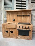Steigerhouten Speelkeuken Jorg, Ophalen, Gebruikt, Hout, Speelkeuken