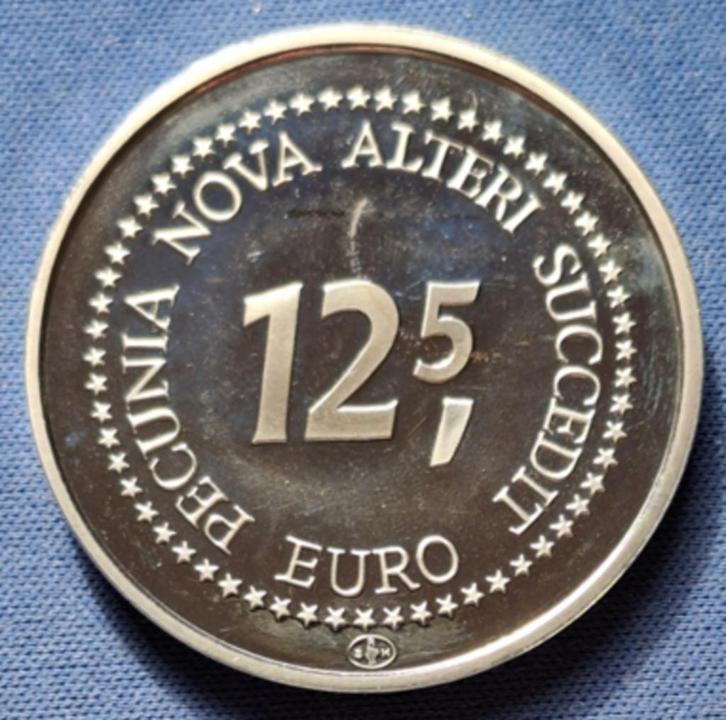 Penning Nederland 12,5 euro 1997, Postzegels en Munten, Penningen en Medailles, Overige materialen, Nederland, Verzenden