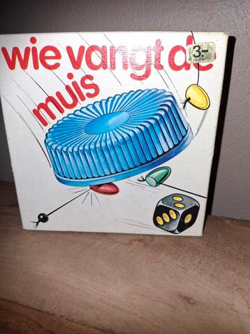 Wie Vangt de Muis? Vintage Kinderspel beschikbaar voor biedingen