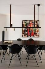 Rubn Long John Hanglamp - Eetkamertafel, Huis en Inrichting, Lampen | Hanglampen, Ophalen, Gebruikt, Metaal, 50 tot 75 cm