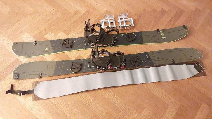 Splitboard set te huur- Nitro Dopple ganger 164, Sport en Fitness, Snowboarden, Nieuw, Board, Ophalen