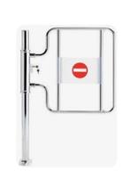 Winkel toegangspoorten elektrische, Ophalen, Zo goed als nieuw