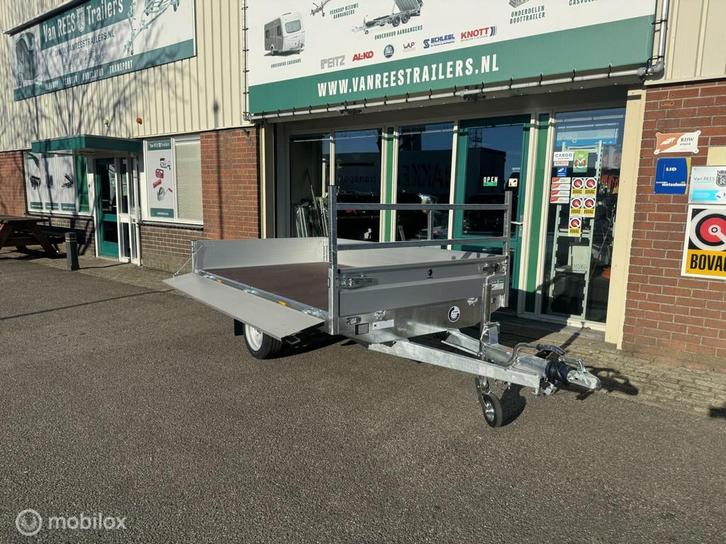 Hapert plateau 280x160 1500kg 10 jaar chassis garantie, Auto diversen, Aanhangers en Bagagewagens, Nieuw