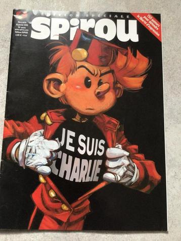 Spirou - edition speciale -2015 :  Je Suis Charlie beschikbaar voor biedingen