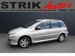 Peugeot 206 SW 1.4 Air-line 3 - AIRCO - 2e EIGENAAR - RIJKLA, Auto's, Voorwielaandrijving, Stof, Zwart, 4 cilinders
