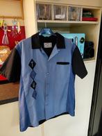 Overhemd bowling shirt Rumble 59, Ophalen of Verzenden, Zo goed als nieuw, Halswijdte 41/42 (L)