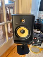 Krk Rokit 8 actieve studio monitor + statief, Overige merken, Ophalen of Verzenden, Zo goed als nieuw, 120 watt of meer
