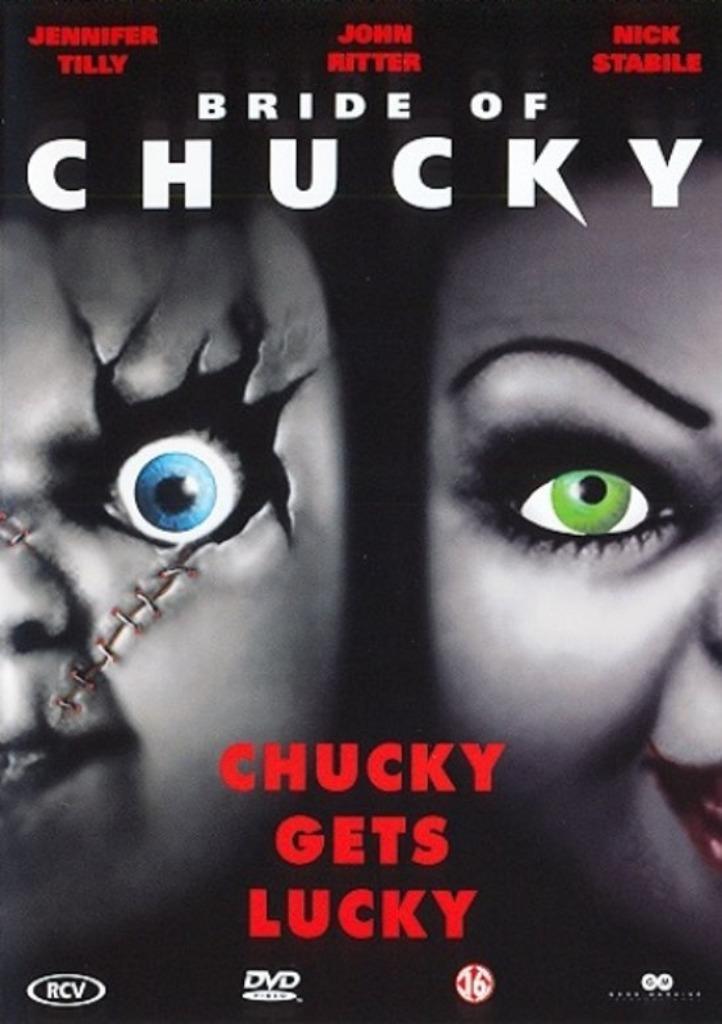 Te koop DVD Bride of Chucky  4 euro, Cd's en Dvd's, Dvd's | Horror, Zo goed als nieuw, Overige genres, Vanaf 16 jaar, Ophalen of Verzenden