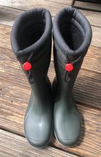Rubberlaarzen, gevoerd, Dunlop, Ophalen of Verzenden, Zo goed als nieuw, Laarzen