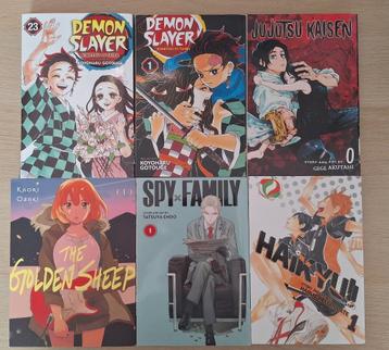 Diverse mangas beschikbaar voor biedingen