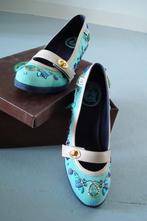 Miss L-Fire Glamour shoenen, Mardi Gras, mt. 39 NIEUW, doos, Schoenen met lage hakken, Nieuw, Verzenden, Blauw