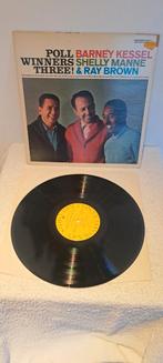 LP vinyl Poll winners Three  Barney Kessel Shelly Manne, 1960 tot 1980, Gebruikt, Ophalen of Verzenden, 12 inch