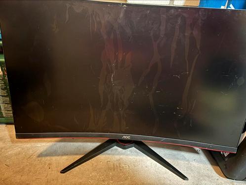 AOC 32inch Curved - Scherm Kapot, Computers en Software, Monitoren, Niet werkend, 101 t/m 150 Hz, Curved, Ophalen of Verzenden