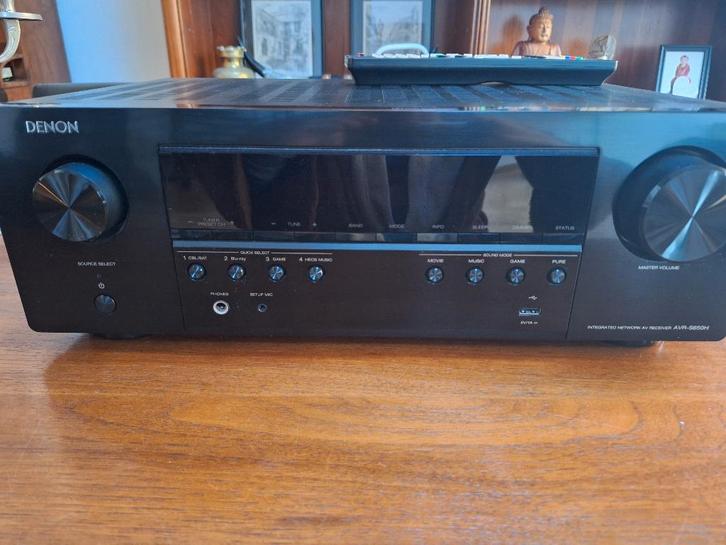 Denon versterker AVR-S650-H, Audio, Tv en Foto, Versterkers en Receivers, Zo goed als nieuw, 5.1, 120 watt of meer, Denon, Ophalen