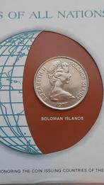 20 CENTS 1977 SOLOMON EILANDEN- COINS OF ALL NATIONS- FRANKL, Ophalen of Verzenden, Noord-Amerika, Setje
