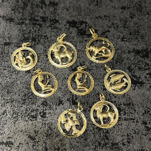 14 karaat gouden hangers sterrenbeeld modellen, Sieraden, Tassen en Uiterlijk, Kettinghangers, Ophalen of Verzenden