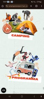 2 campingkaarten oranjecamping hamburg 14 tm 17 juni ad 275, Tickets en Kaartjes, Eén persoon