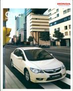 Brochure Honda Civic Hybrid 2010, Ophalen of Verzenden, Gelezen, Honda