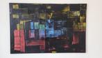 Olieverf schilderij 115 x 75, Antiek en Kunst, Kunst | Schilderijen | Abstract, Ophalen