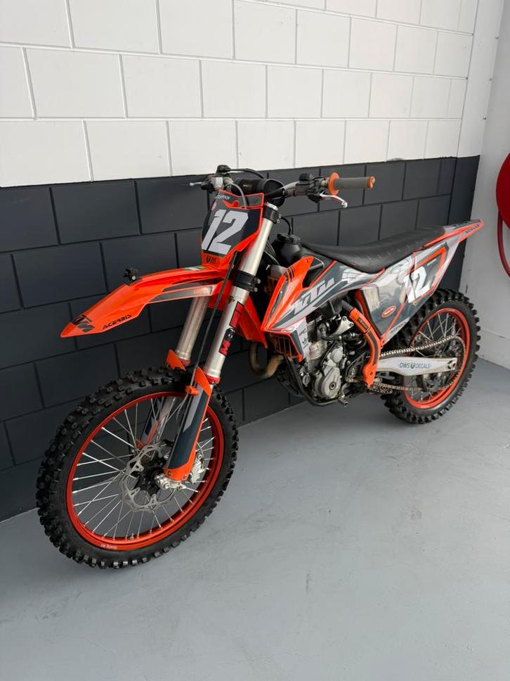 KTM SXF 250 4Takt 2022 Watergekoeld 22uur ( HGS Uitlaat ), Motoren, Tuning en Styling, Ophalen