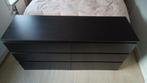 Ladekast, zwart, Huis en Inrichting, Kasten | Ladekasten, Ophalen, 5 laden of meer, 150 tot 200 cm, Zo goed als nieuw
