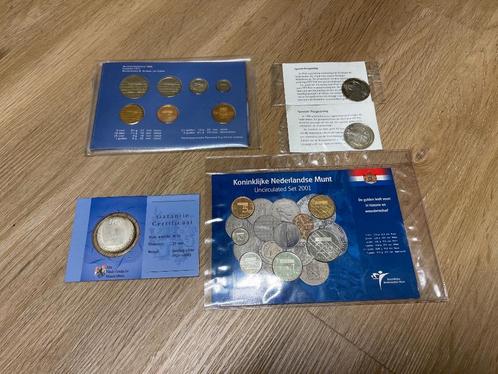 Jaarset Nederlandse guldens 1989, 2001 & meer, Postzegels en Munten, Munten | Nederland, Setje, Overige waardes, Ophalen of Verzenden
