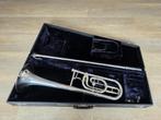 Trombone Holton TR555F met kwartventiel, Muziek en Instrumenten, Blaasinstrumenten | Trombones, Ophalen of Verzenden, Gebruikt