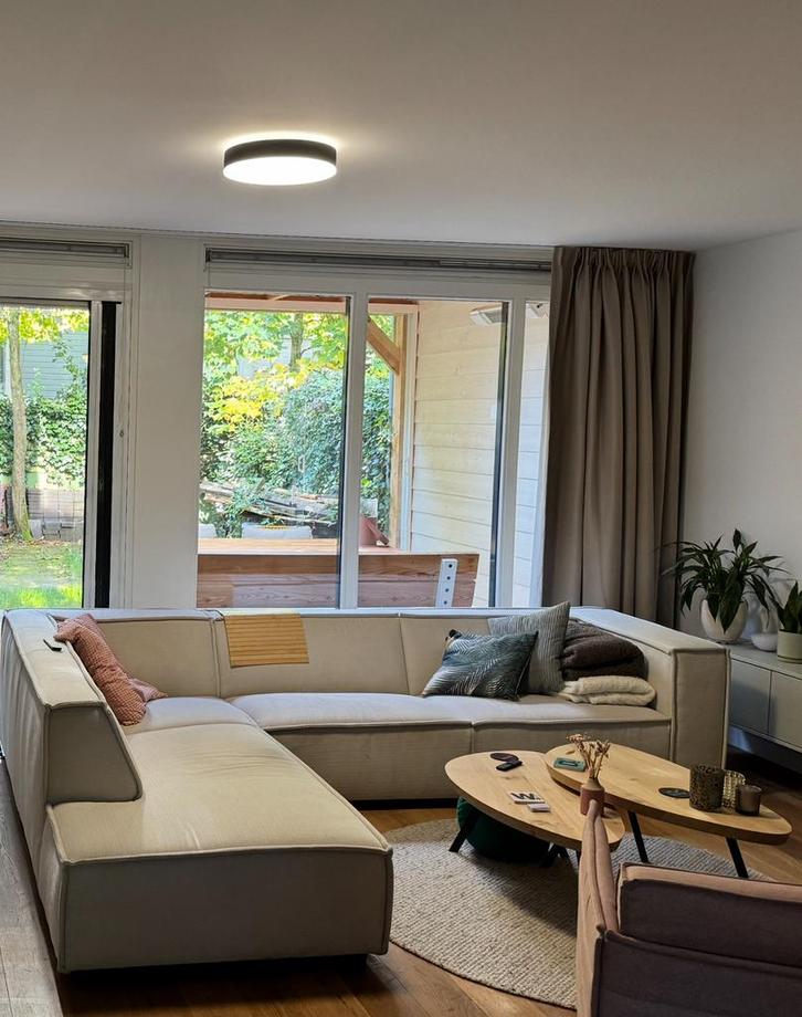 BySidde hoekbanks links Summer off white, Huis en Inrichting, Banken | Complete zithoeken, Gebruikt, Stof, Ophalen