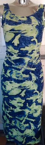 Jurk, tweedelig rok en top (bodystocking), mt. 36/38, Maat 38/40 (M), Ophalen of Verzenden, Zo goed als nieuw, Onder de knie