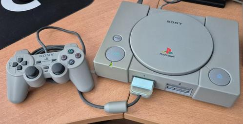 Sony Playstation 1, Spelcomputers en Games, Spelcomputers | Sony PlayStation 1, Gebruikt, Met 1 controller, Met games, Ophalen