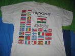 Hongaars vlaggen T-shirt, Diversen, Vlaggen en Wimpels, Verzenden, Gebruikt