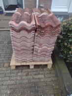GRATIS +- 125 dakpannen Roma rood, Ophalen, Steen of Klei, 15 m² of meer, Dakpannen
