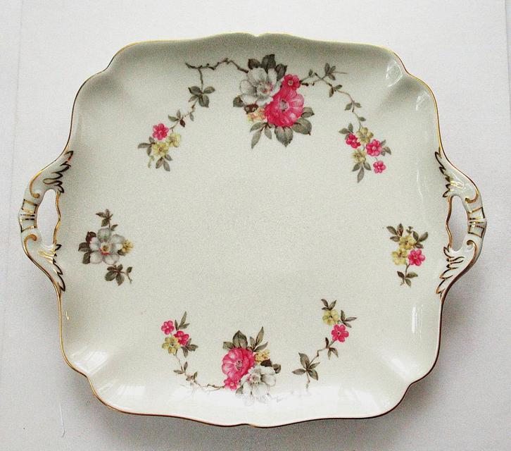 Retro Hutschenreuther Hohenberg Porseleinen schaal, Bavaria, Antiek en Kunst, Antiek | Porselein, Ophalen of Verzenden