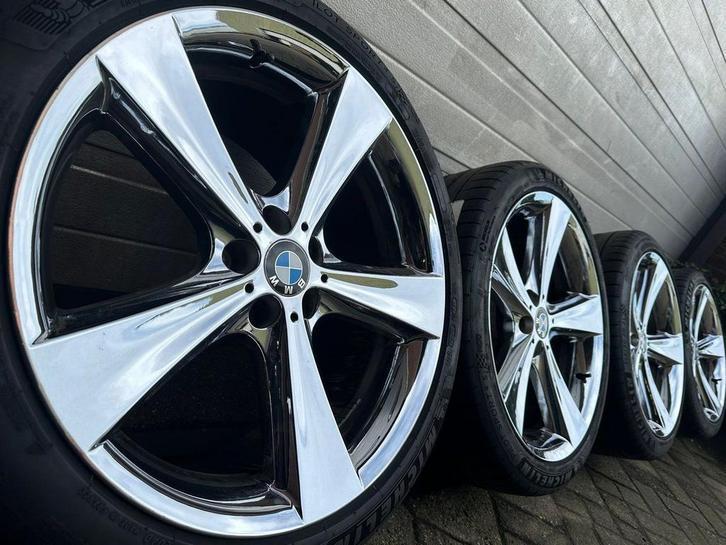 Originele 21 inch BMW X5 E70 F15 E71 X6 F16 breedset velgen, Auto-onderdelen, Banden en Velgen, Banden en Velgen, Zomerbanden